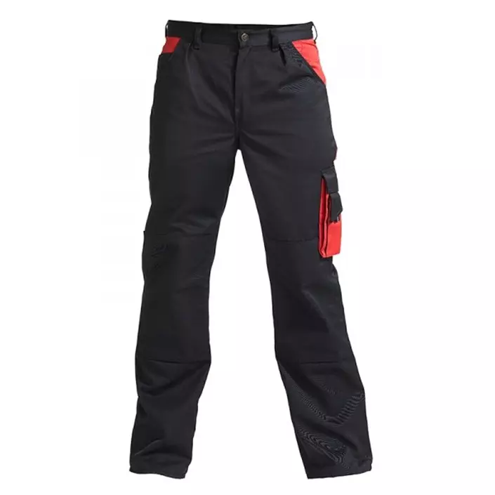 Engel Work trousers, Black/Red, large image number 0