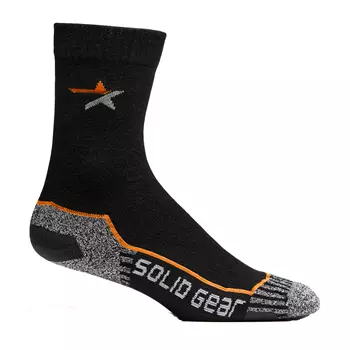 Solid Gear Active 3-pack socks, Black/Grey