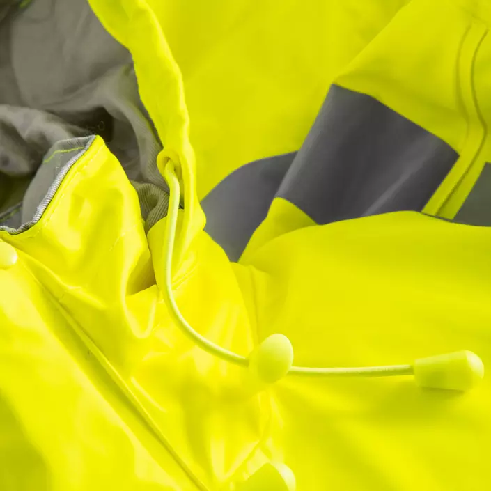Lyngsøe Multinorm PU vinterjakke, Hi-Vis Gul, large image number 2