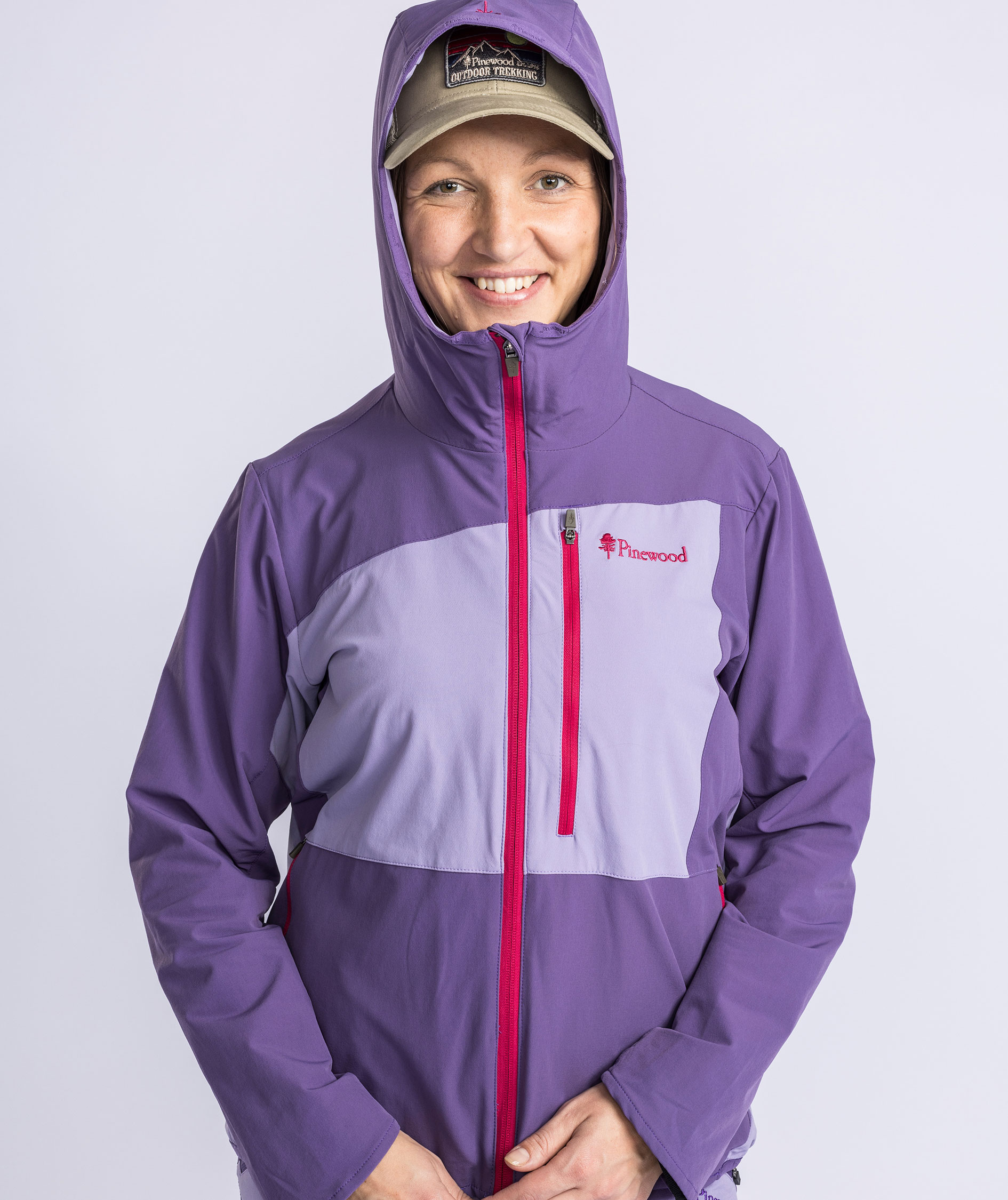 Pinewood Abisko Light damejakke, Light Lilac/Lilac, large image number 5