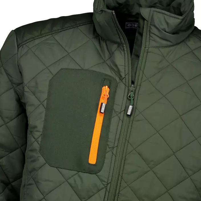 Ocean outdoor vattert jakke, Oliven, large image number 3