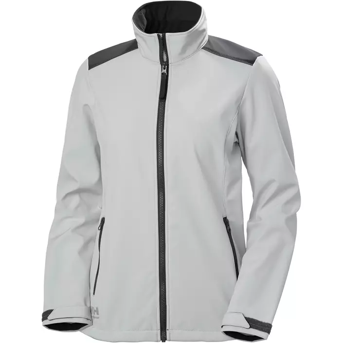 Helly Hansen Manchester 2.0 women's softshell jacket, Grey fog/Ebony, large image number 0