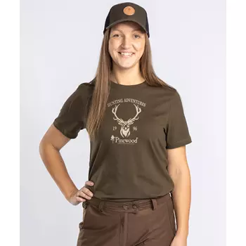 Pinewood Red Deer dame T-shirt