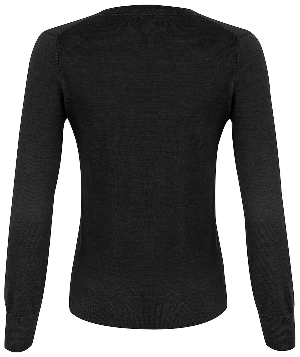 Cutter & Buck Vernon Damen Strickpullover mit Merinowolle, Schwarz, large image number 2