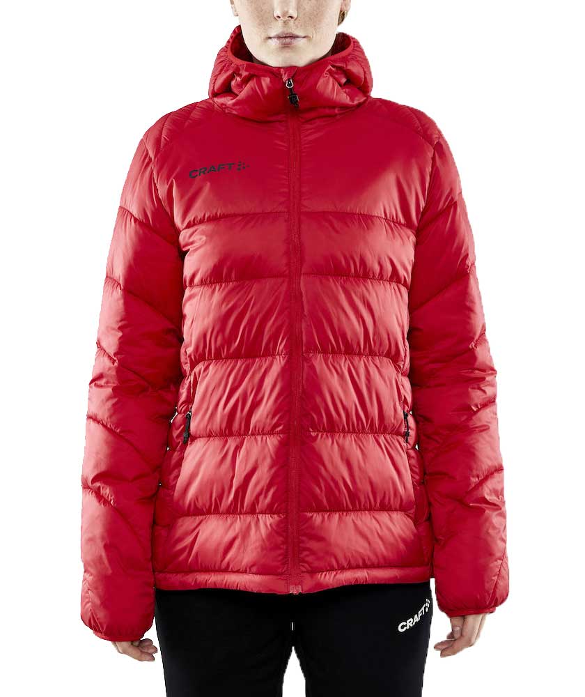 Craft Core Explore vattert damejakke, Lychee R&oslash;d