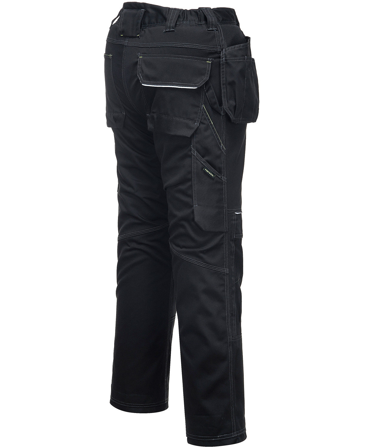 Portwest Urban craftsmens trousers T602, Black, large image number 4