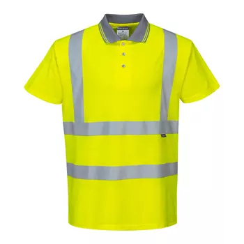 Portwest polo shirt, Hi-Vis Yellow