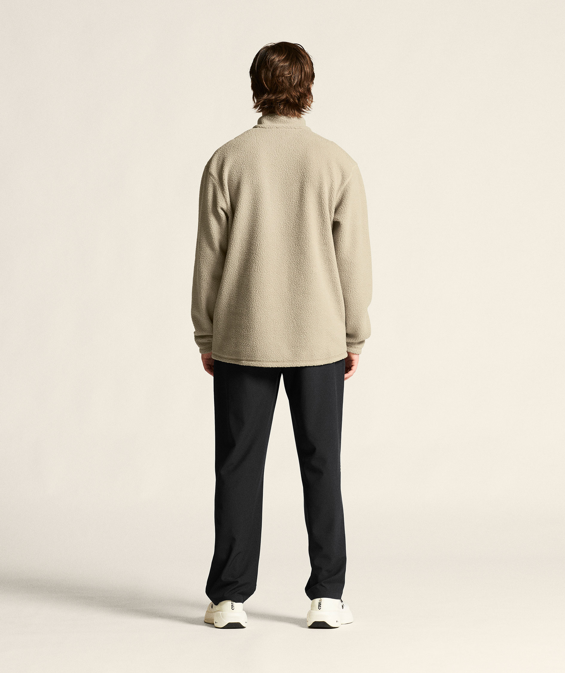 Craft Join half zip pile fleece pullover, Hay, large image number 9