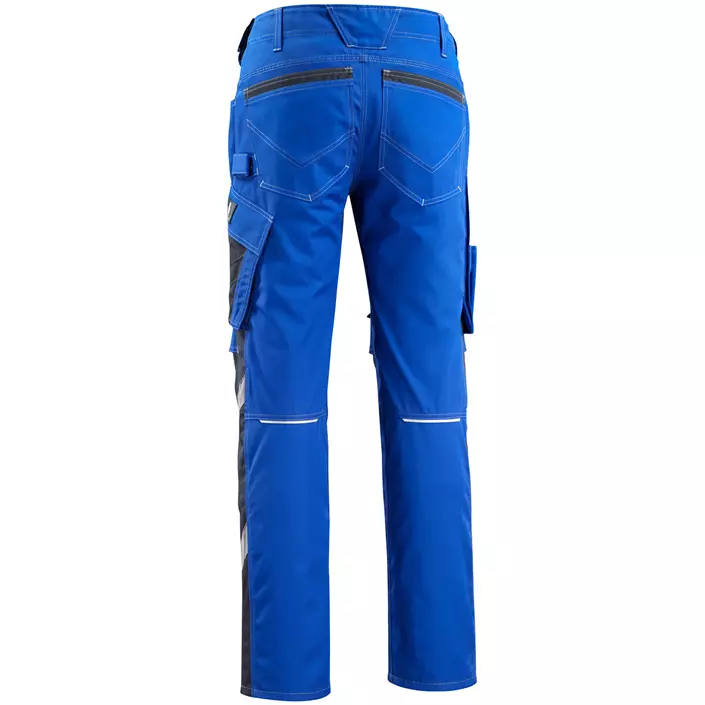 Mascot Unique Mannheim work trousers, light, Cobalt Blue/Dark Marine, large image number 2