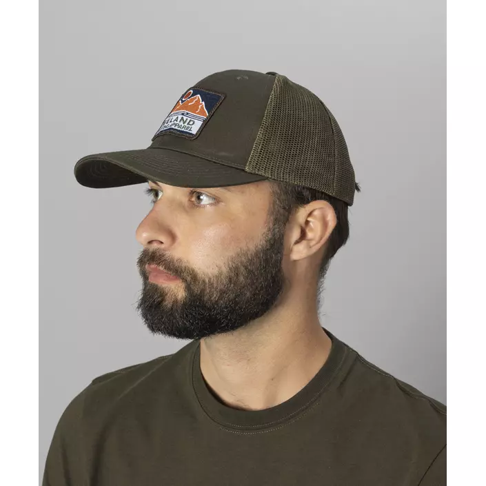 Seeland Gabbro Trucker keps, Grizzly brown, Grizzly brown, large image number 2