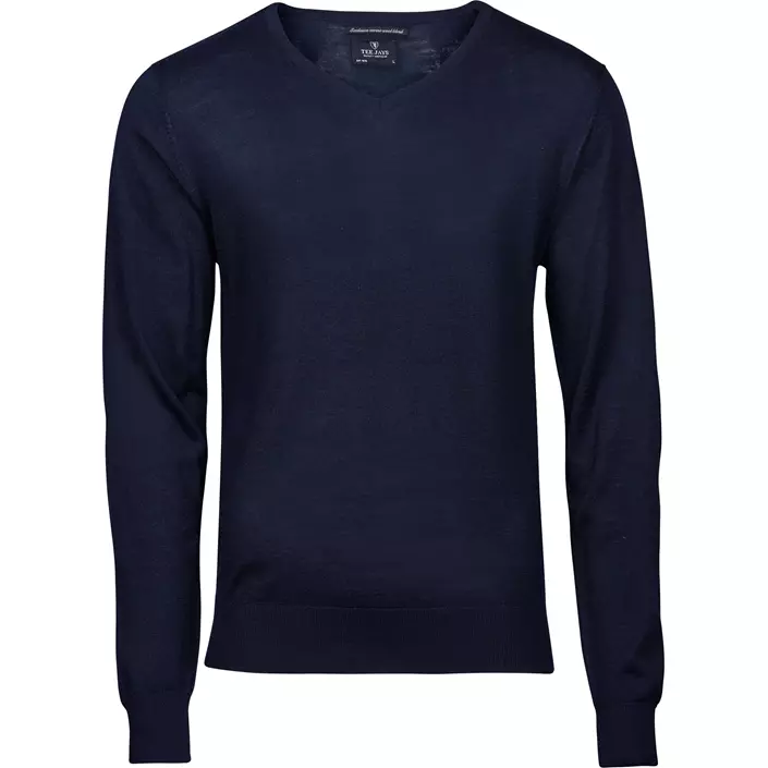 Tee Jays strikket tröja, Navy, large image number 0