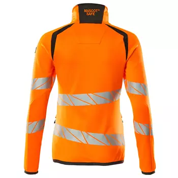 Mascot Accelerate Safe women's fleece sweater, Hi-vis Orange/Dark anthracite