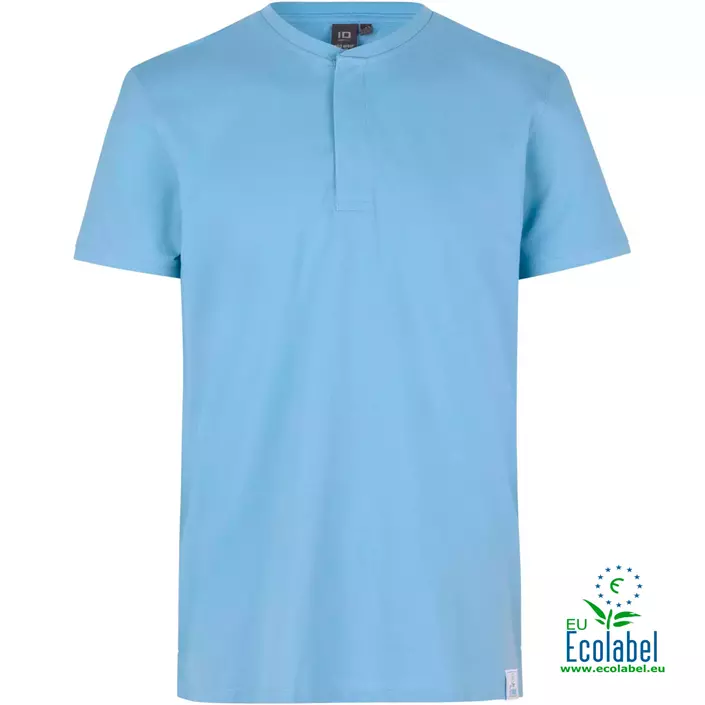 ID PRO Wear CARE polo shirt, Light Blue, large image number 0