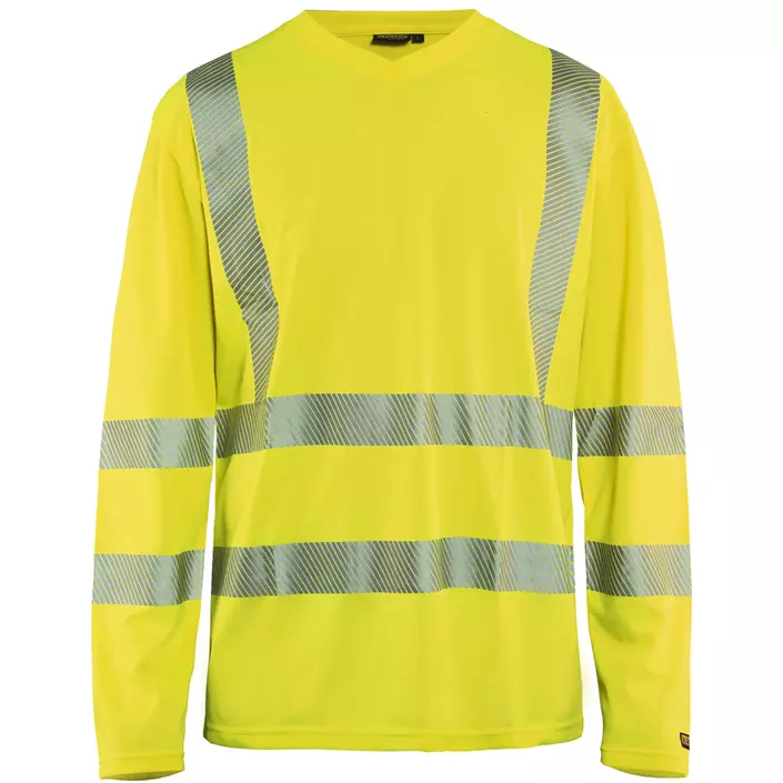 Blåkläder langärmliges T-Shirt, Hi-Vis Gelb, large image number 0