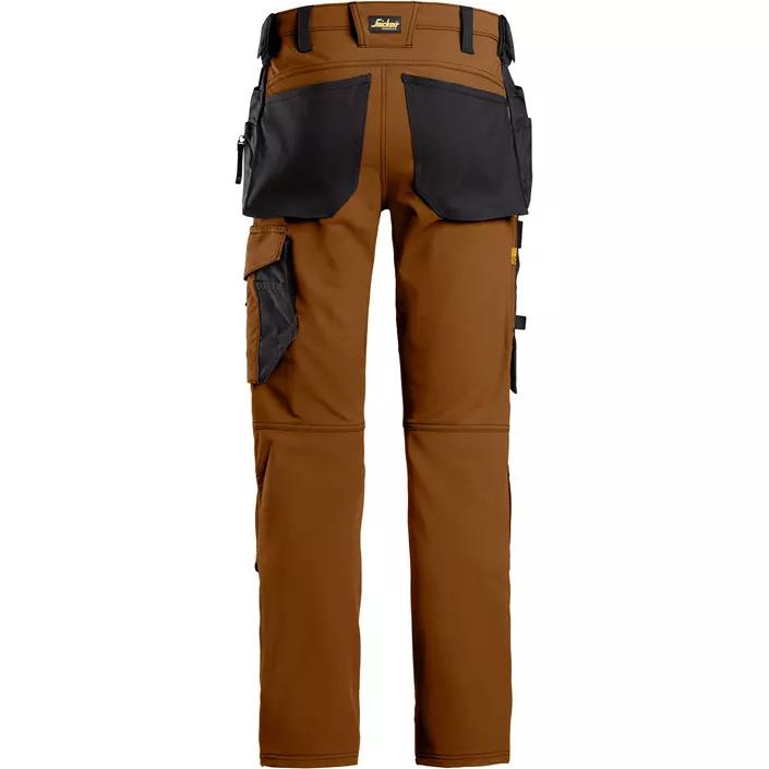 Snickers AllroundWork Handwerkerhose 6271 full stretch, Brown/Black, large image number 1