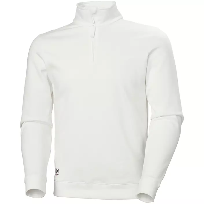 Helly Hansen Classic Half Zip Sweatshirt, White, large image number 0