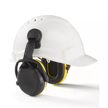 Hellberg Secure ACTIVE høreværn til hjelmmontering, Sort/Gul