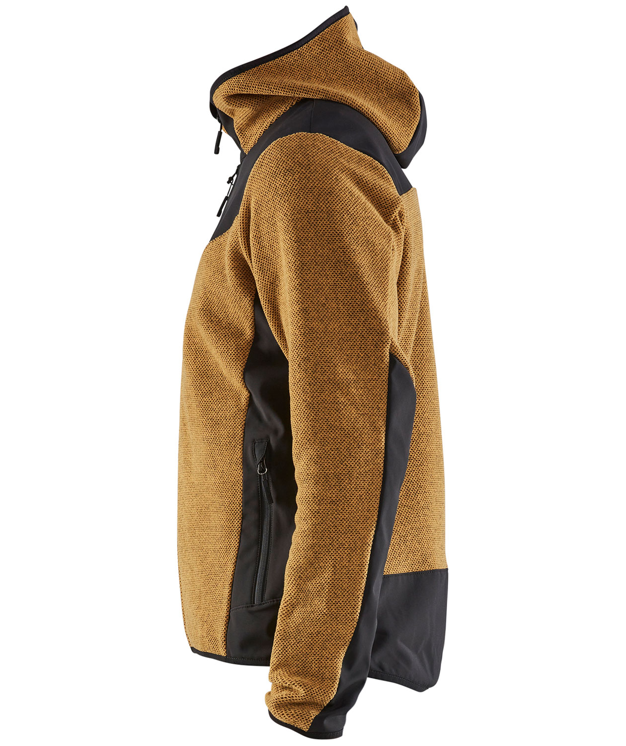 Bl&aring;kl&auml;der knitted jacket, Honey yellow/Black, large image number 3