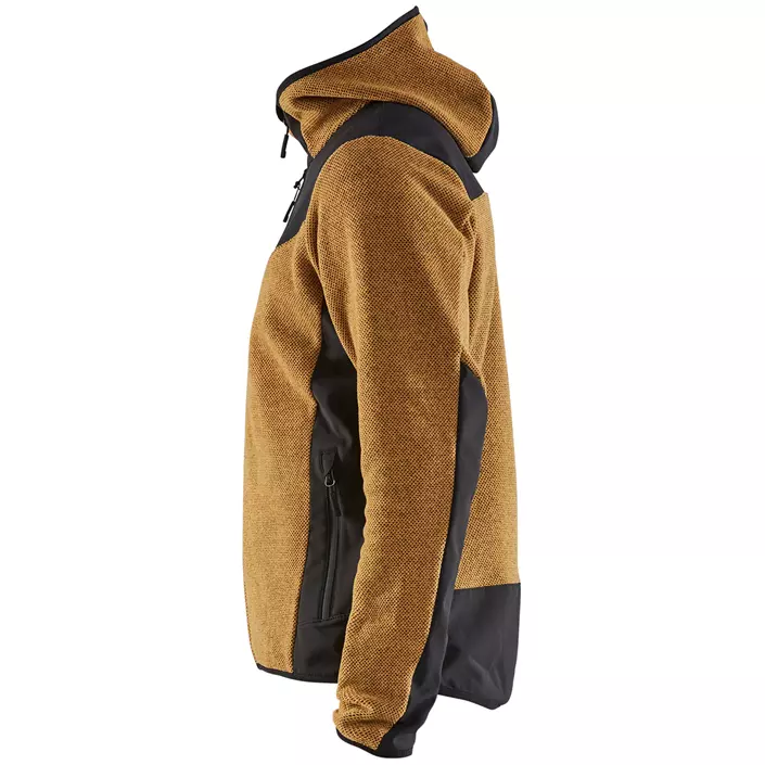 Blåkläder strikket jakke, Honning gul/Svart, large image number 3