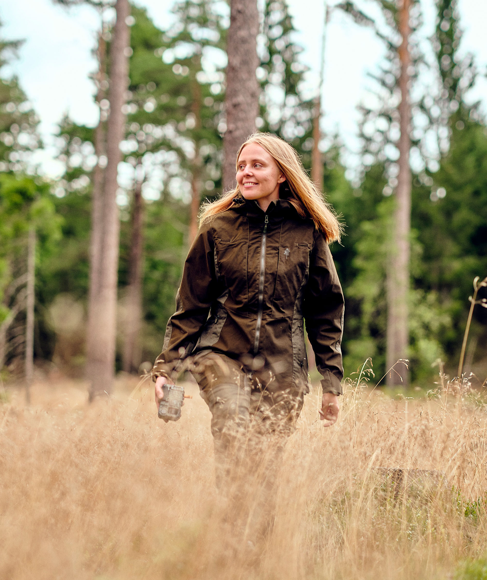 Pinewood Furudal Tracking damejakke, Mosgr&oslash;n/M&oslash;rk Mosgr&oslash;n, large image number 1