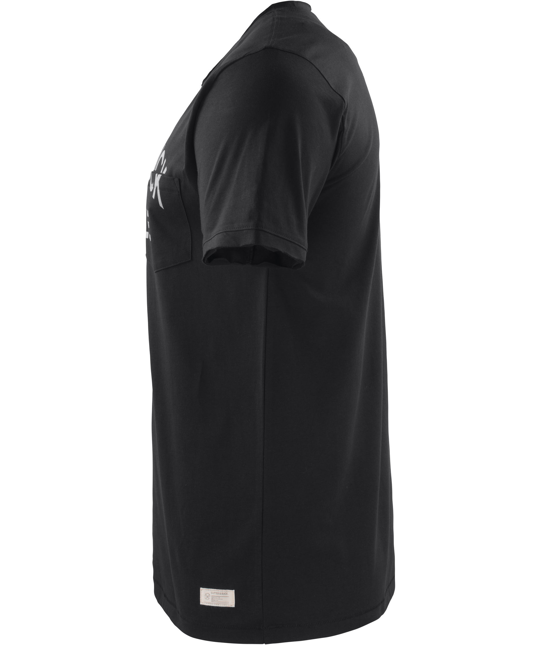 Cutter & Buck Pacific City T-Shirt, Black print, large image number 3