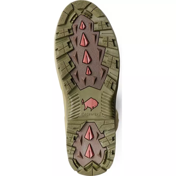 Gateway1 Pheasant Game 18" 5mm side-zip Gummistiefel, Cedar Olive, large image number 5