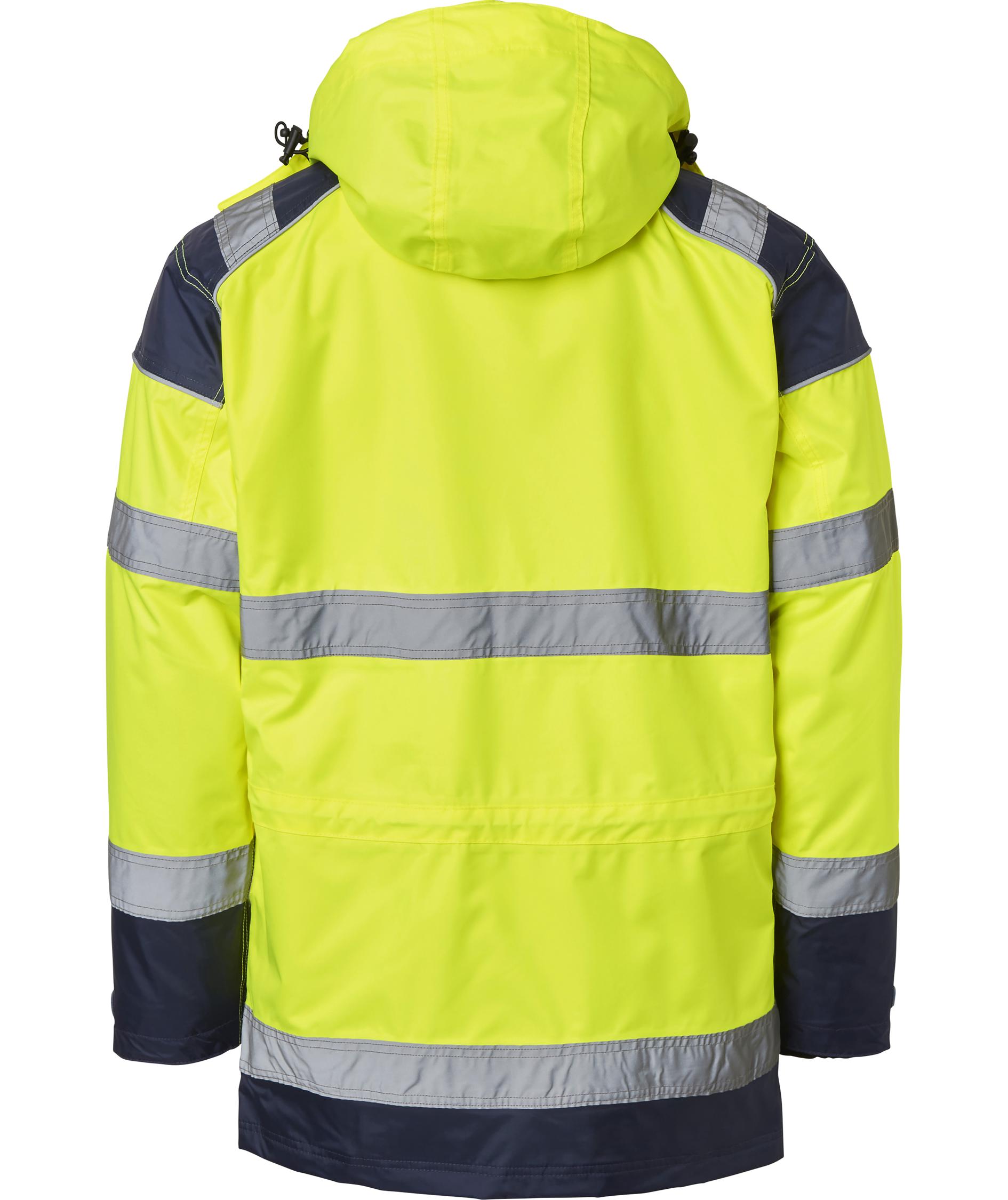 Top Swede 3-in-1 parka 126, Hi-Vis Yellow/Navy