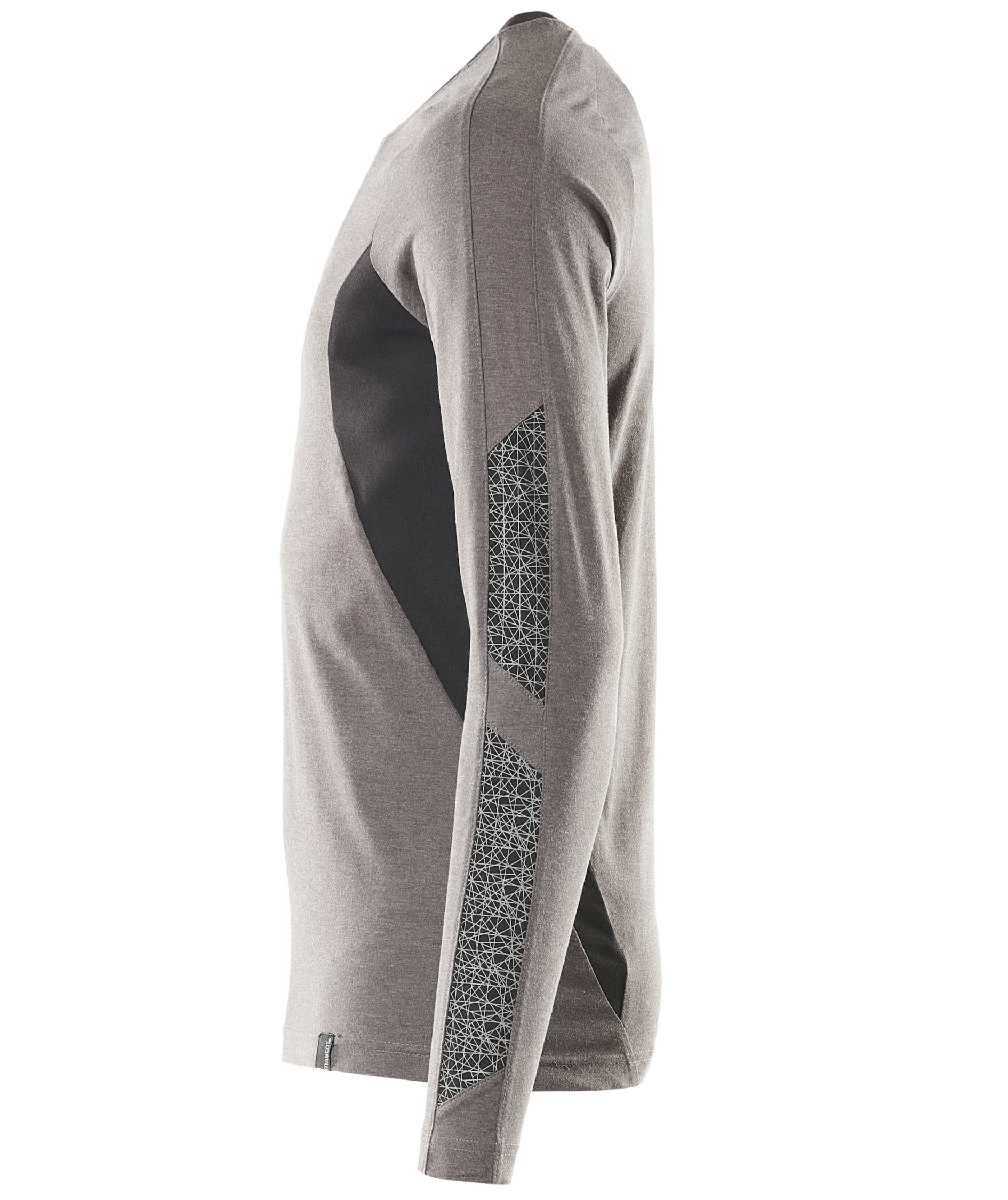 Mascot Accelerate long-sleeved T-shirt, Dark Anthracite/Black, large image number 3