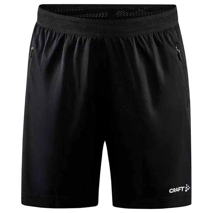 Craft Evolve Zip Pocket dame shorts, Sort, large image number 0