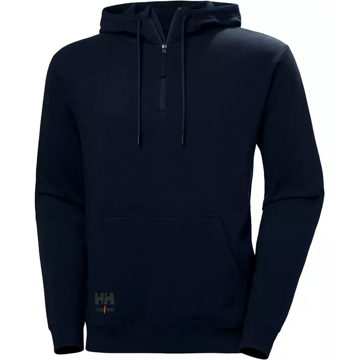 Helly Hansen Essential half zip hoodie, Navy, large image number 0