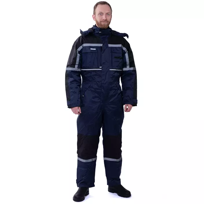 Ocean thermal coverall, Marine Blue/Black, large image number 1