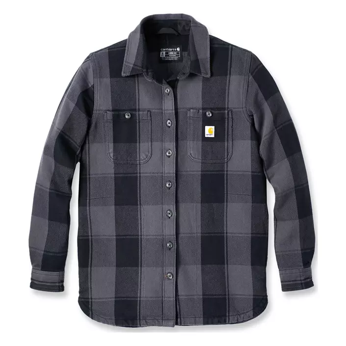 Carhartt twill skjorta dam, Black, large image number 0