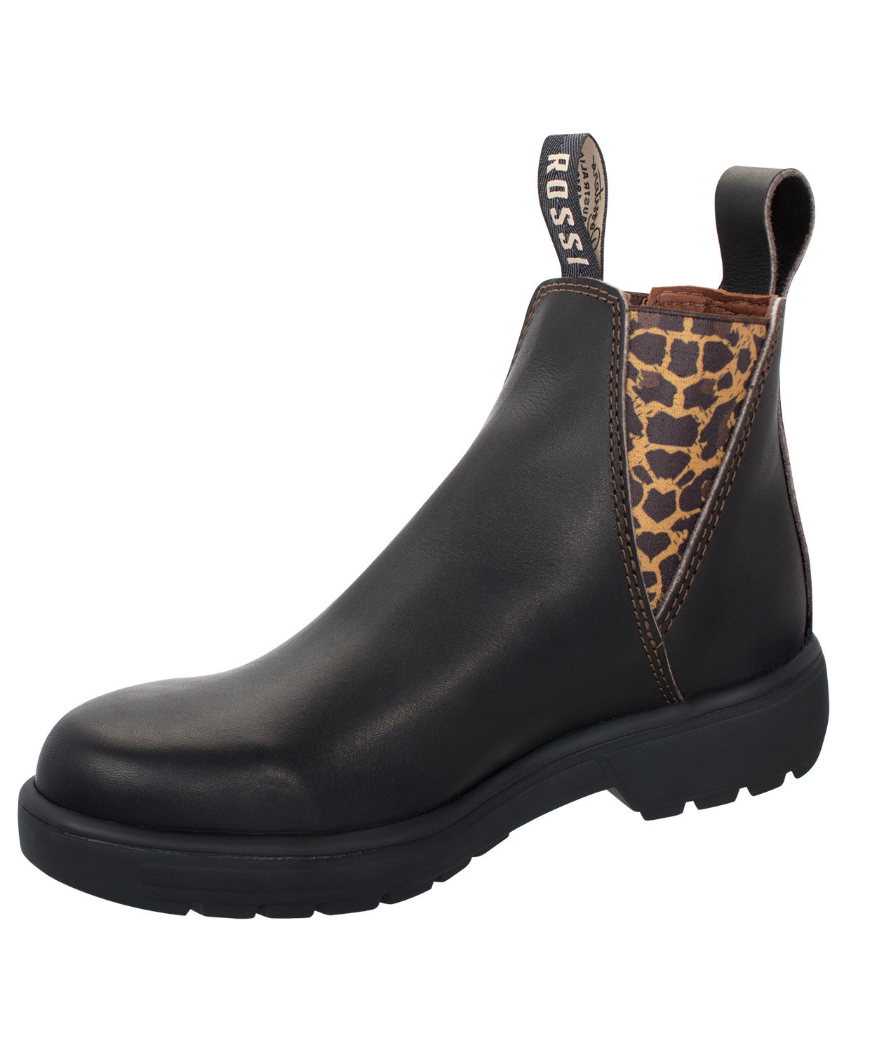 Rossi Endura 343 Leopard women's boots, Black, large image number 3
