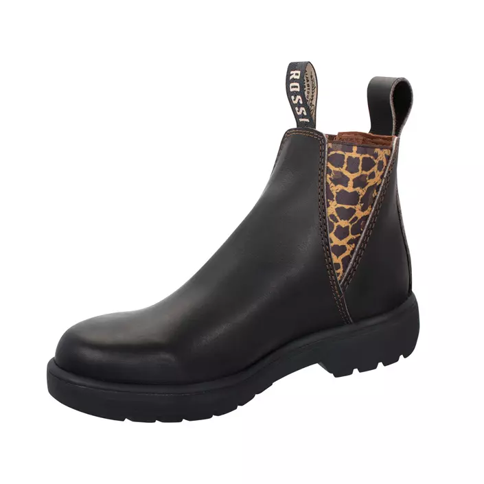 Rossi Endura 343 Leopard women's boots, Black, large image number 3