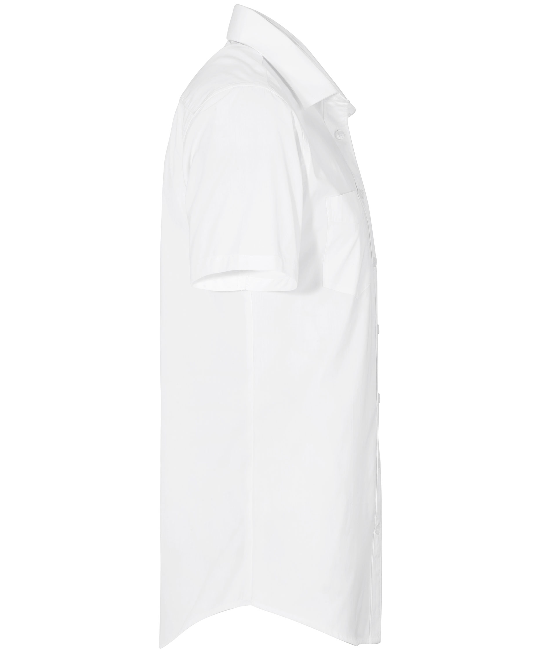 Derby of Sweden Martines Slim fit kort&auml;rmad pilotskjorta, White, large image number 2