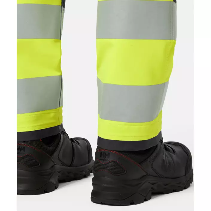 Helly Hansen Alna 4X cargo servicebukser full stretch, Hi-vis Gul/Ebony, large image number 6