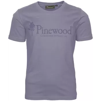 Pinewood Outdoor Life T-shirt til børn, Light Lilac
