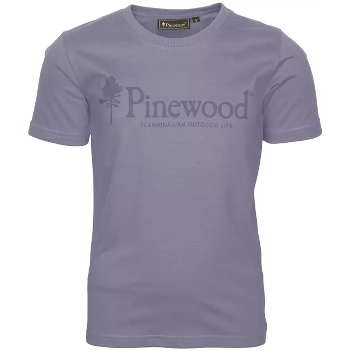 Pinewood Outdoor Life T-shirt til børn, Light Lilac, large image number 0