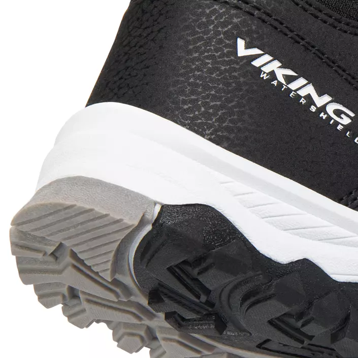 Viking Akkarvik WP vinterstövlar till barn, Black/Gran, large image number 2