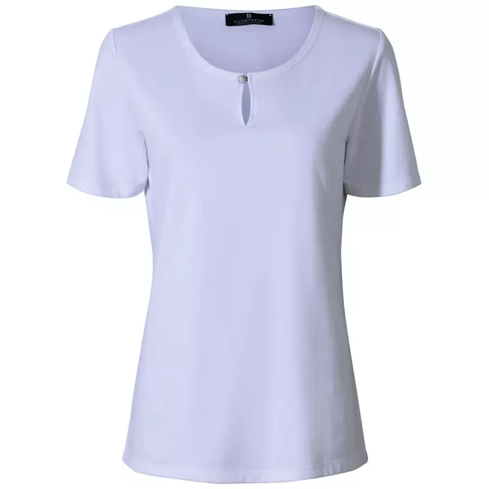 CC55 Nice dame T-shirt, White , large image number 0