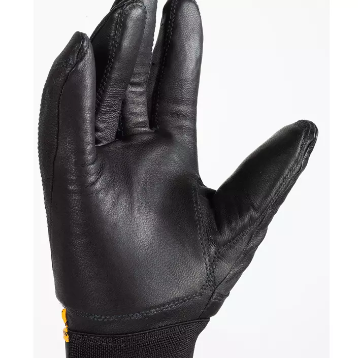 Tegera 9181 vibrationsdæmpende handsker, Sort/Gul, large image number 1