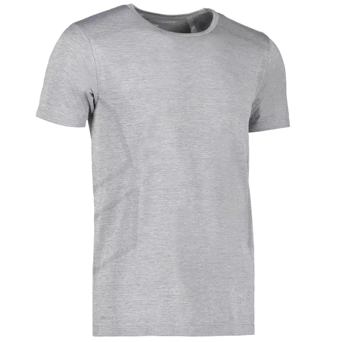 GEYSER sömlös T-shirt, Gråmelerad, large image number 1