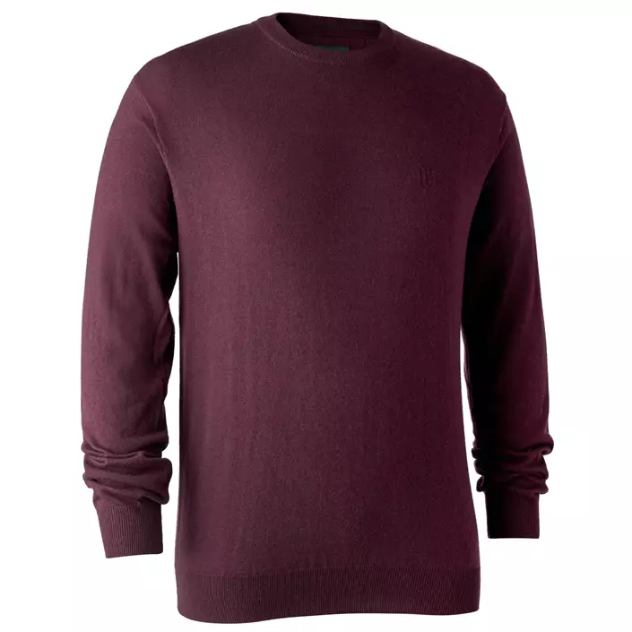 Deerhunter Kingston stickad tröja, Burgundy, large image number 0