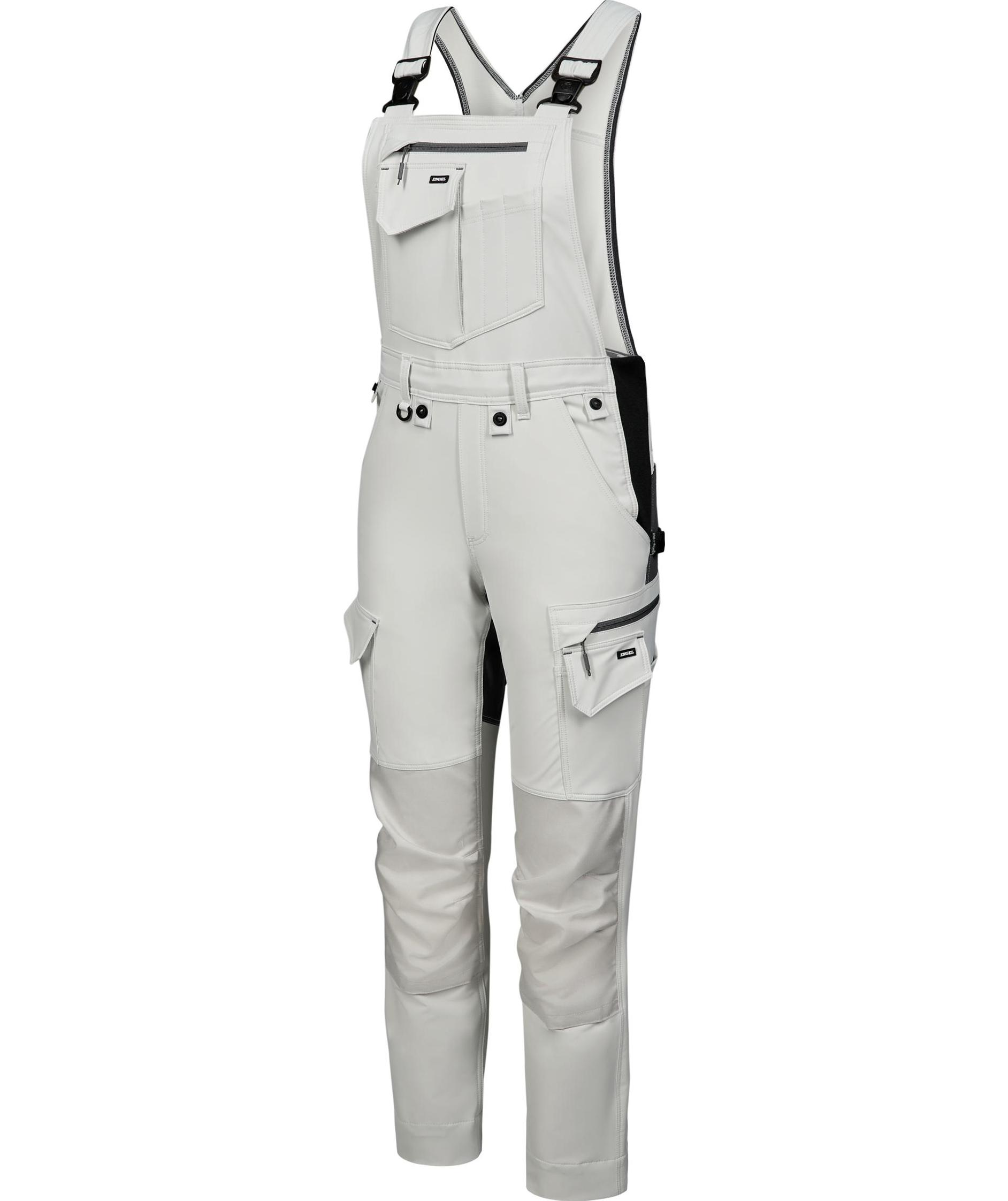 Engel Entire h&auml;ngselbyxa full stretch dam, Bone White/Anthracite Grey, large image number 5