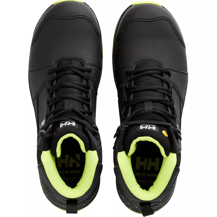 Helly Hansen Manchester MXR Mid skyddskängor S3S, Black/Yellow, large image number 2