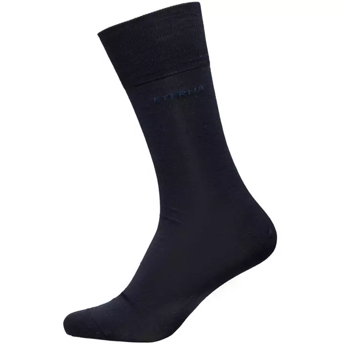 Eterna Uni socks, Navy, large image number 0