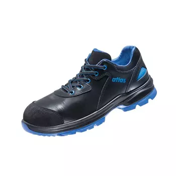 Atlas SL 645 XP 2.0 Blue extra wide safety shoes S3, Black/Blue