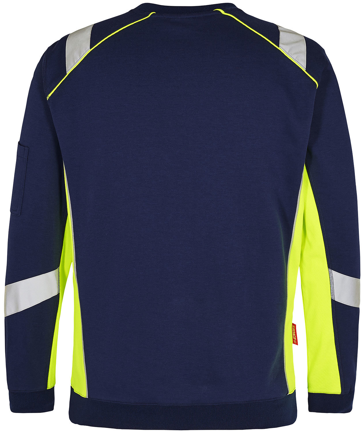 Engel Cargo sweatshirt, Blue Ink/Yellow, large image number 2