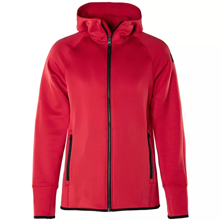 Fristads Outdoor Calcium stretch women's hoodie, Red, large image number 0