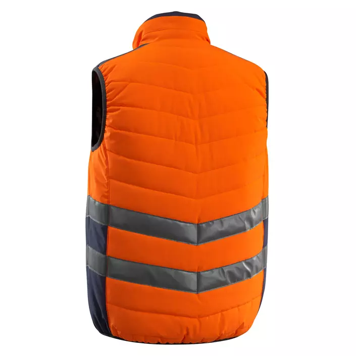 Mascot Safe Supreme Grimsby vadderad väst, Varsel Orange/Mörk Marinblå, large image number 2